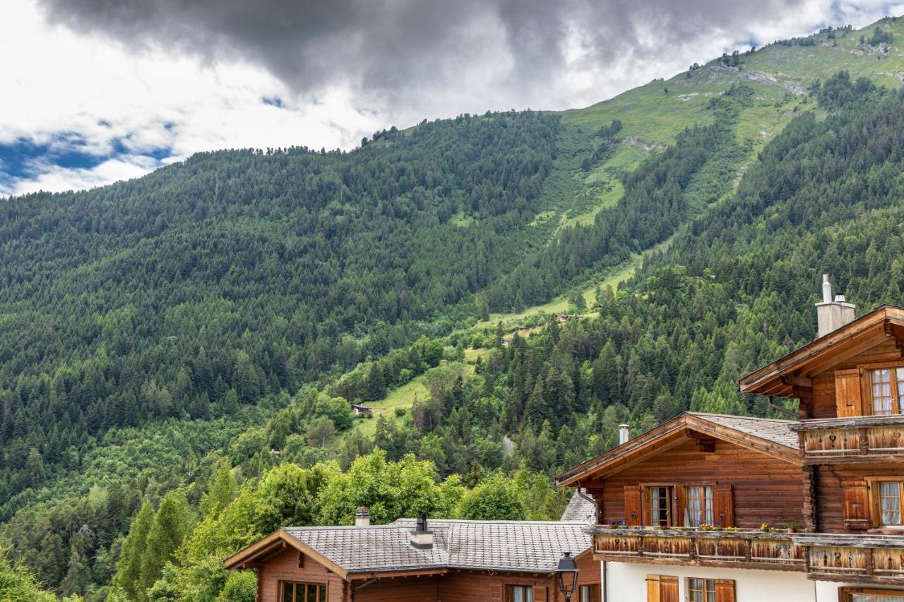 Le Vieux Valais Lejlighedshotel Ovronnaz Eksteriør billede