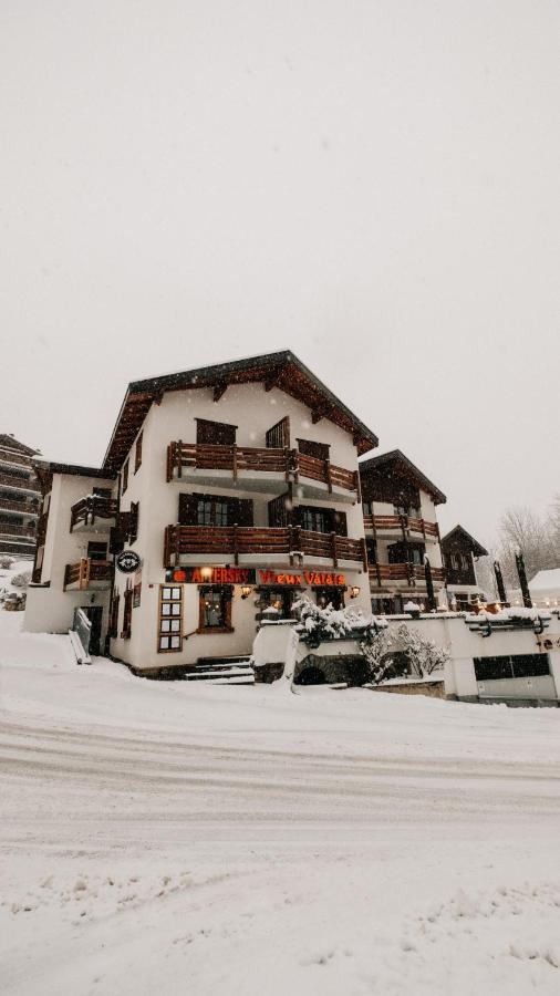 Le Vieux Valais Lejlighedshotel Ovronnaz Eksteriør billede