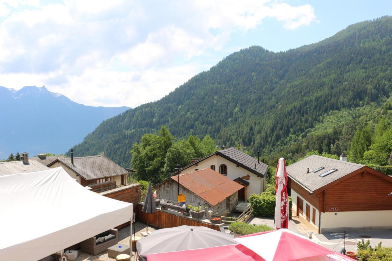 Le Vieux Valais Lejlighedshotel Ovronnaz Eksteriør billede