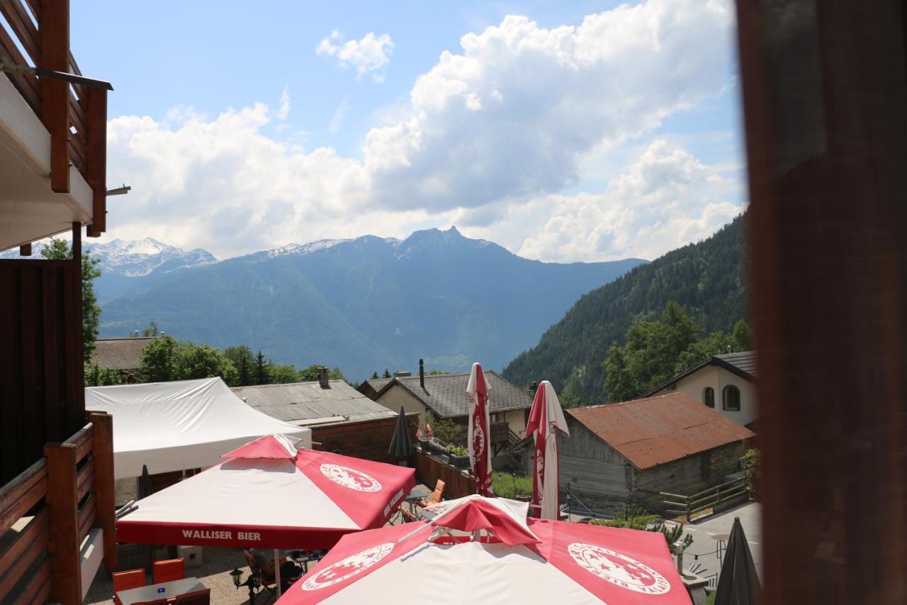 Le Vieux Valais Lejlighedshotel Ovronnaz Eksteriør billede