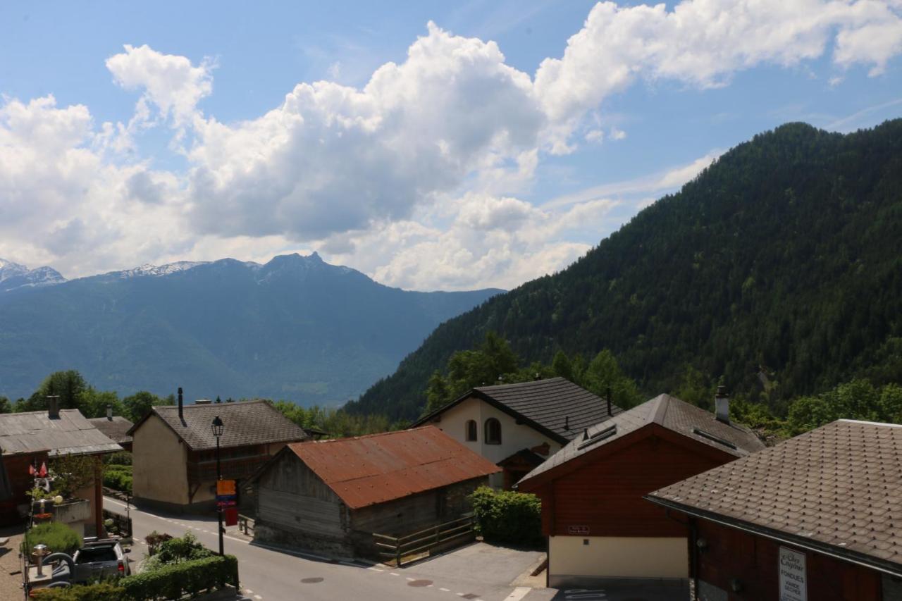 Le Vieux Valais Lejlighedshotel Ovronnaz Eksteriør billede